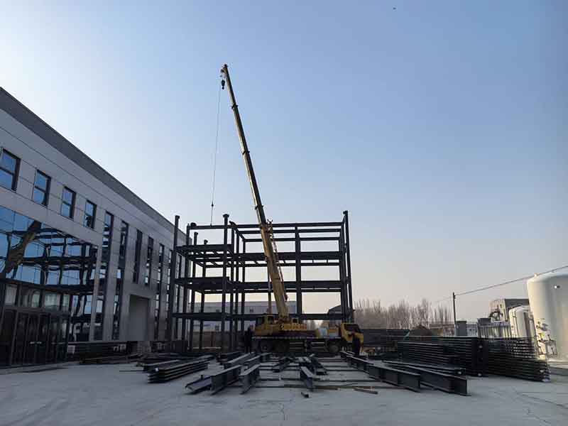 Kako je okvir jeklene konstrukcije NO 2# Office Building tako hitro zgrajen?