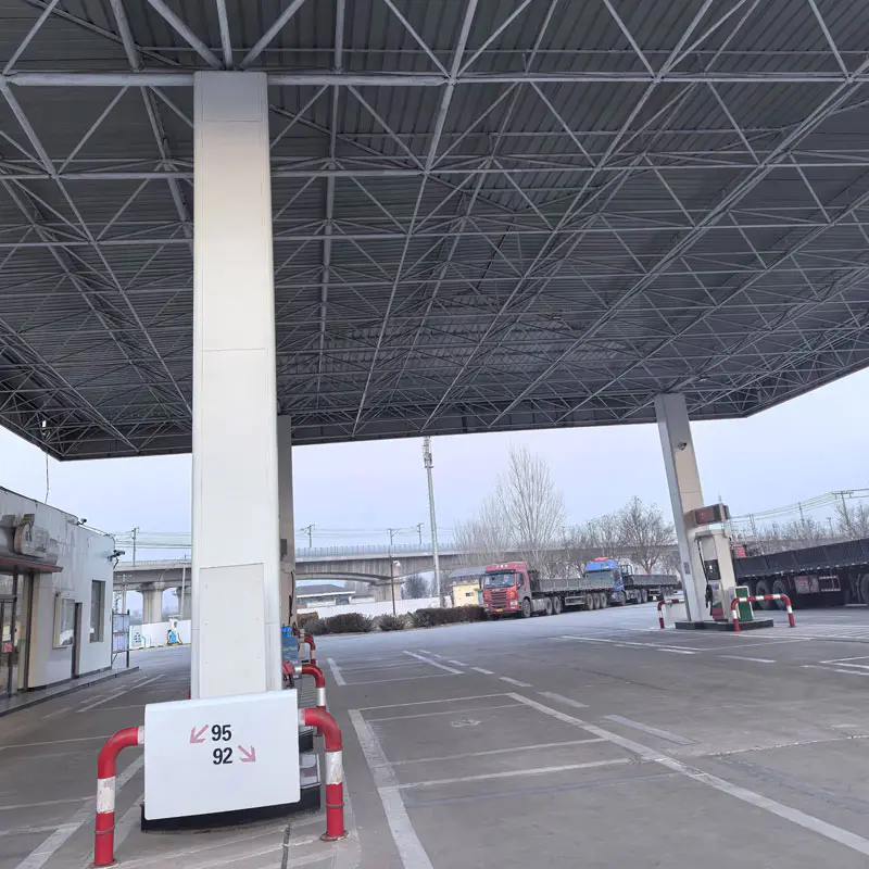 Steel Structure Oilgas Station